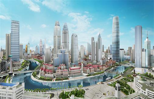 三维数字都会构建要害技术研究及特大都会信息化应用